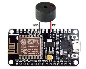 ESP8266 + Buzzer